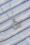 316L Steel Chain Silver Color Zircon Stone Heart Pendant with Ring 5886 - Teolsa4198-5458