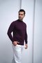 Slimfit Molded Cotton Knitwear Half Fisherman Knitwear Sweater - 4