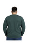 Men's Large Size Nefti Cotton Printed Long Sleeve T-Shirt 5Xl-6Xl-7Xl-8Xl - 3