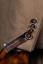 Exclusive Striped Double-Breasted Suit Camel - 6