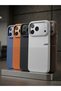 Orange Color Magsafe Shock Absorbing Matte Anti Shock Premium Phone Case Compatible with iPhone 17 Promax - 5