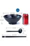 Silk Route - Melamine Ramen Bowl Set, 41oz Japanese Style Soup Bowls with Chopsticks and Spoons - 2