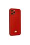 iPhone 12 Pro Max Case Kelvin Silicone with Business Card - Red - 2