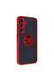 Glb-Stl41414 Samsung Galaxy A15 4g Case Montreal Silicone Cover with Ring - Red - 2