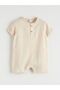Lcw Baby Crew Neck Baby Boy Muslin Jumpsuit