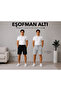 Black Light Gray 2-Piece Shorts Set Comfortable for Daily Use
