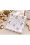 Minora 100% Cotton Muslin Baby Blanket – Multi-Purpose Muslin Blanket - 100 X 100 cm - Pink Bear - 4