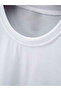 Minimal Text Design Printed Basic Oversize T-Shirt - 3