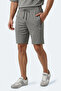 Hyperbolt I Men's Fitness Dark Gray Shorts with Pockets