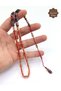 Hareli Special System Capsule Cutting Rod Material Fire Amber Prayer Beads 201025501 - 2