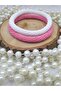 18cm Pink and White Bracelet Set/2-Piece Prison Craft Jewelry Set/Accessory/Special Gift/Gift