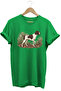 British Pointer Dog Printed Crew Neck Cotton Outdoor and Camping T-Shirt