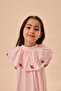 Strawberry Embroidery Cotton Dress Pink - 6