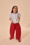 Balon Sleeve Polka Dot Shirt Black - 5