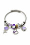Mixed Figure Charm Bracelet – Stainless Steel Women's Bracelet - 3