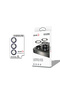 Galaxy S26 Plus Compatible Camera Lens Protector Cl-12 T41603 - Silver - 2