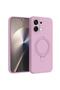Case Compatible with Oppo A6 Pro Aura Stand Magsafe Pink