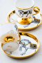 Tamara 6-Person Horseman Coffee Cup Set - 90 ml - 2