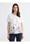 Crew Neck Floral Blouse (S6)