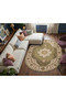 Sdt Traditional Theme Patterned Modern Woven Base Decorative Carpet Sdt1448 - 2