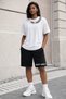Oversize Comfortable Fit Unisex Set Street Mode Sort Thsort Set