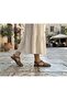 Women's Ankle Strap Buckle Closed Front Suede Daily Cage Sandals