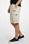 Tommy Jeans Men Embroidered Logo Cargo Shorts, Beige - 3