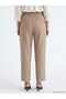 Trendlucky Women's Dobby Pants with Elastic Waist with Difference in Color - 4