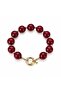 Burgundy Pearl Bracelet