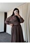 Brown Shirt Skirt Set - 51159 - 2