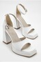 Women's Special Design Single Strap Platform Heeled Evening Dress Shoes, Wedding Dress Shoes (10 cm Heel) - 5