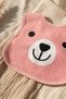 Teddy Bloom 3-Pack Soft Towel Baby Bib Set with Teddy Bear Figure - Liquid Absorbent and Skin-Friendly - 5