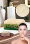 3 Pack Pore Cleansing Blemish Acne Dead Skin Peeling Rushur Stone Massage Effective Aloe Vera Soap - 4