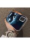 Samsung Galaxy A21S Compatible Hard Acrylic Back Silicone Edge Lens Protection Case - 4
