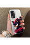 Oppo A5 4G/5G Compatible Hard Acrylic Back Silicone Edge Lens Protection Case - 2