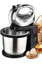 Stand Bowl Mixer, 3 L Capacity, Stainless Steel, 5 Speeds with Turbo, 250W (ME-SBM1005SS)