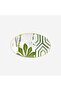 Amozonia Green Porcelain Serving Plate 29 cm