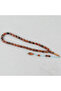 Galalit Capsule Cut 8X11.5Mm Prayer Beads - Dark Brown