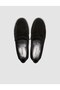 Romavin Black Genuine Calf Leather Women's Loafer Shoes - 4