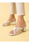 785 Mesh Thick Heeled Women's Daily Slippers
