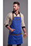 Barista Waiter Apron – Professional Cafe Apron with Leather Straps - 3