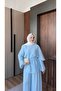 Voile Tulle Shawl Detail Set - 3