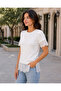 Summer Crochet Lace-Detail Tricot T-Shirt - 3
