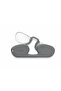 FIND MY Reader Rectangle Nose clip-on Reading Glass (Gray, 250 x) - 2