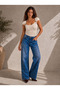 Women's Sandy Blouse with Shoulder Accessories Slim Fit 03 - 3