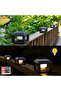 Solar Boundary Light Outdoor Waterproof LED Wall Lamp | IPX4 Solar Fence & Gate Pillar Light with LiFePO4 Battery, High Brightness & Automatic Dusk to Dawn Sensor - 4