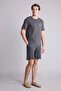 H4574Axar15 Anthracite New Regular Fit Short Sleeve Top and Shorts 2-Piece Set - 2