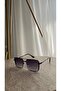 Rovelle Metal Square Sunglasses |   Modern Unisex Design with Uv400 Protection - 2