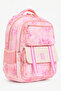 B-24 Girls' Primary School Middle School School Bag Floral Pattern Orthopedic Backpack - 3