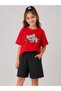 T-Shirt and Shorts Set for Boys and Girls, 100% Cotton, Summer Comfortable Fit, Printed Sports Casual Set (Shorts T-Shirt Set)